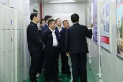 宜春市电子信息产业链招商小分队莅临南京光远渔业资源开发有限公司参观调研